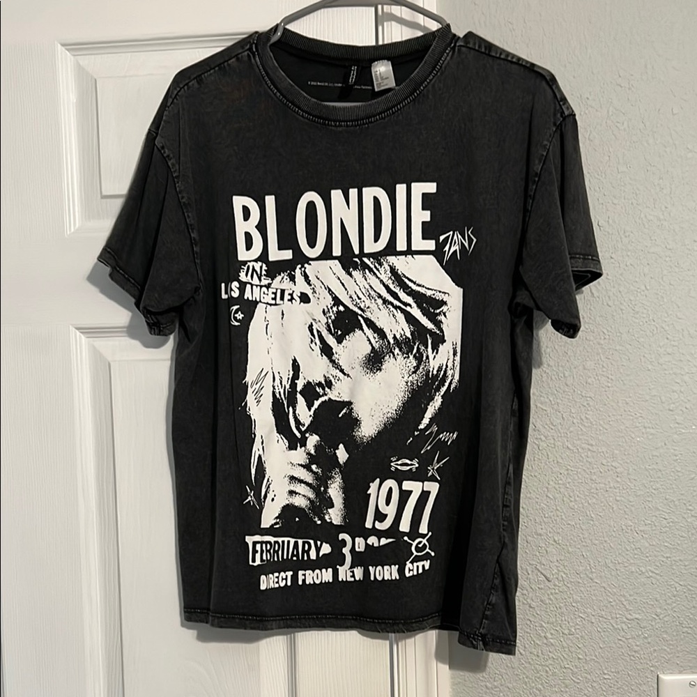 Blondie Black Graphic T-Shirt